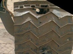Теренецот „Curiosity“ има проблеми со тркалата