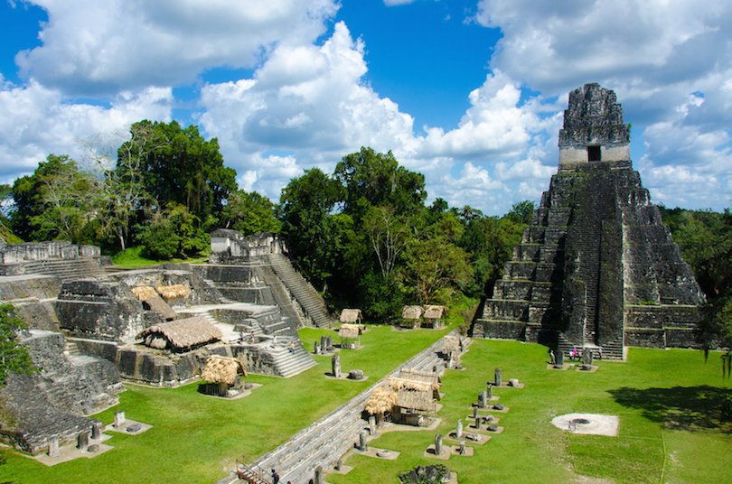 Tikal Maya Ruinen in Guatemala