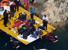 За прв пат во историјата човек го допре дното на Црвеното езеро во Имотски