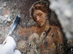 Во Помпеја пронајдена фреска со еротска сцена