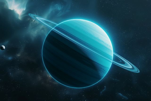 Uranus’s Tilted Axis and Ring System Unique Features from Outer Solar System Background and Nature