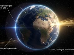 Земјиното магнетно поле го забавува сончевиот ветер кон блиската страна на Месечината