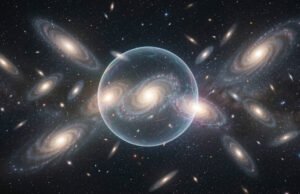JWST откри галаксии што можеби издлабиле јонизиран меур во раниот универзум
